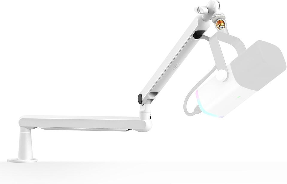 FIFINE BM88 Low Profile Microphone Boom Arm Stand for Gaming Streaming